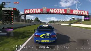 Gran Turismo 7 - Subaru Impreza 22B-STi Version '98 Fully Tuned in Road Atlanta Gameplay (PS5 Pro)