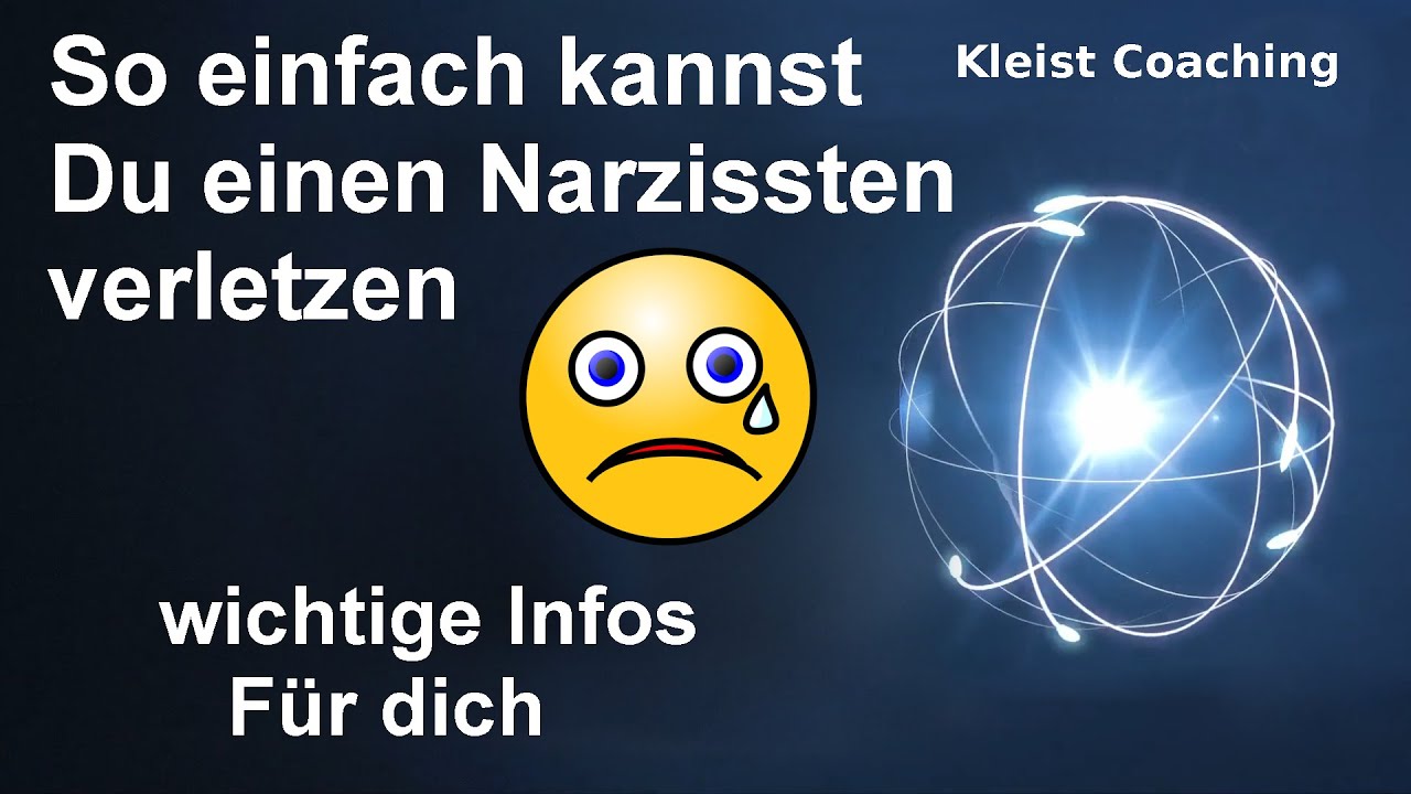 So einfach kannst Du den Narzissten verletzen