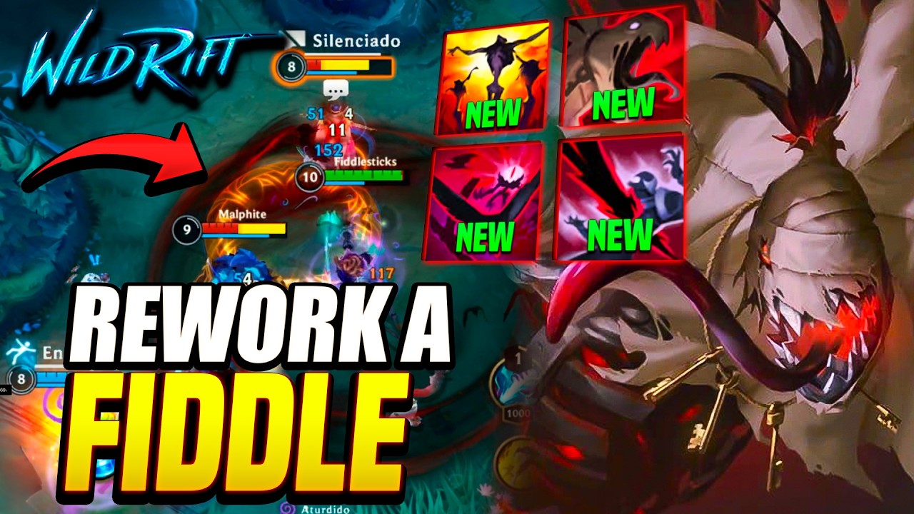 😱¡EL NUEVO REWORK FIDDLESTICKS PEGA DURISIMO!