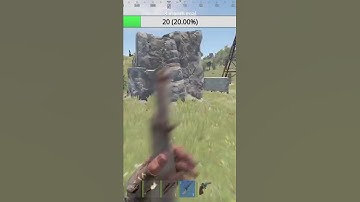 Rust Clip countering them raiding us with a python and 3 bullets #Shorts