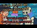 Turn Google into an online AI assistant with Gemini and Google AI Studio