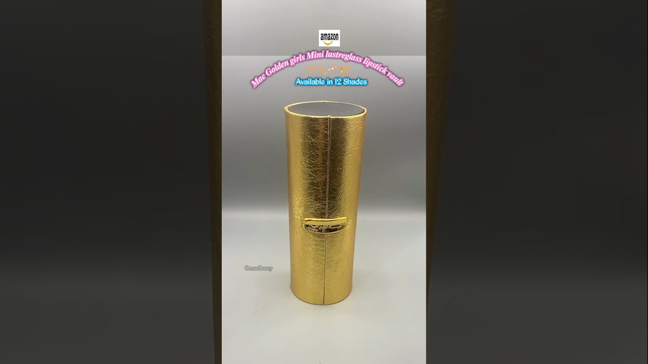 🔥Mac Golden Girls mini lustreglass Lipstick Set🌟🎀 12 Shades💜💙 