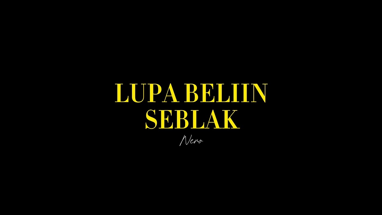 LUPA BELIIN SEBLAK | ASMR HUSBAND INDONESIA