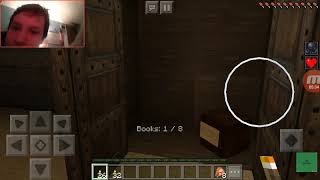 Slendrina is in minecraft now? (Minecraft scary maps) screenshot 2