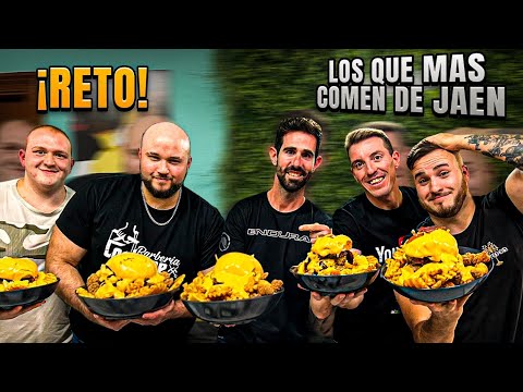 RETO de -2 KILOS con los que MAS COMEN de JAEN😱