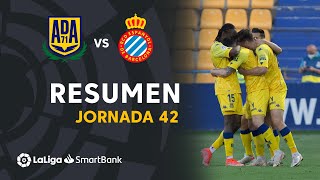 Resumen de AD Alcorcón vs RCD Espanyol (1-0)