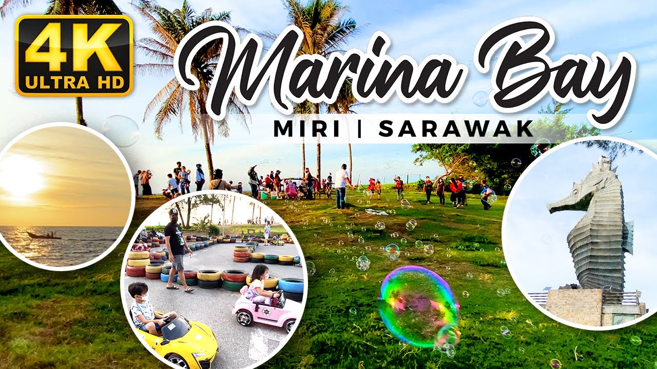 【🇲🇾】Coco Cabana @ Marina Bay - Largest Seahorse statue in Malaysia  | MIRI | SARAWAK | MALAYSIA