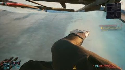 Cyberpunk 2077 glitch stuck in infinite slide