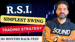 Swing Trading की सबसे Simple और जबरदस्त Strategy | RSI Indicator With 03 month Back-test.