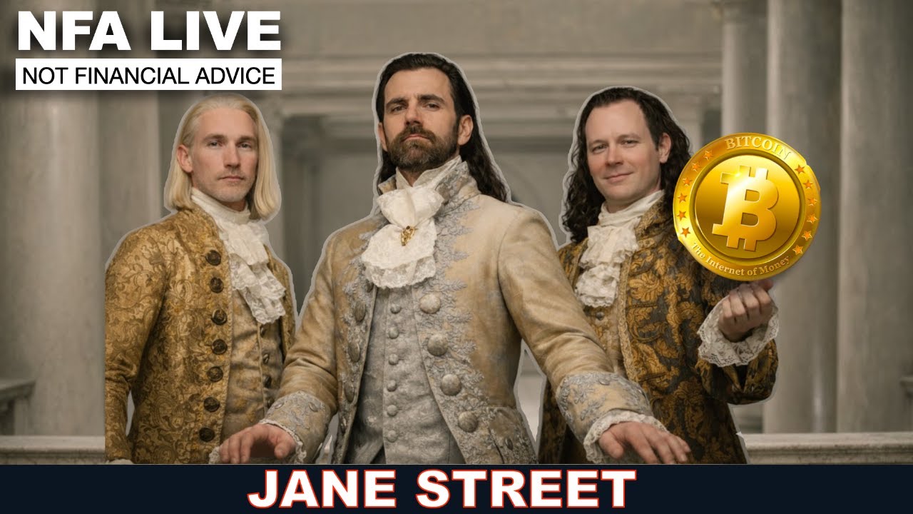 NFA LIVE: Jane Street. Bitcoin Manipulation OR 4 Year Cycle?