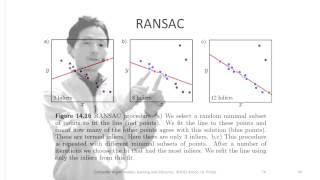 RANSACによる直線とホモグラフィのロバスト推定 #62 【画像認識と3次元復元】 cv2 15 19 RANSAC