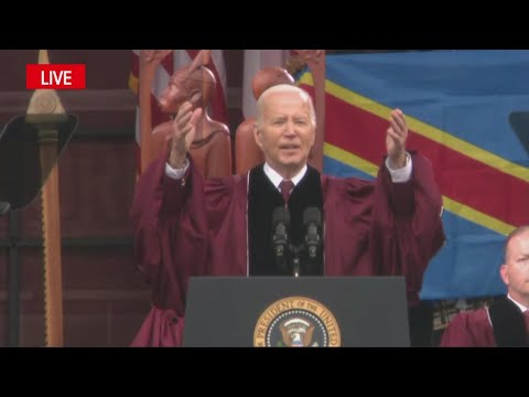 WATCH LIVE: President Biden delivers the commencement address at Morehouse College | FOX 5 NEWS