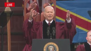 President Biden delivers commencement speech at Morehouse | Full video