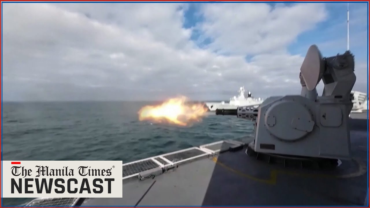 China fires rockets on second day of military drills around Taiwan ...