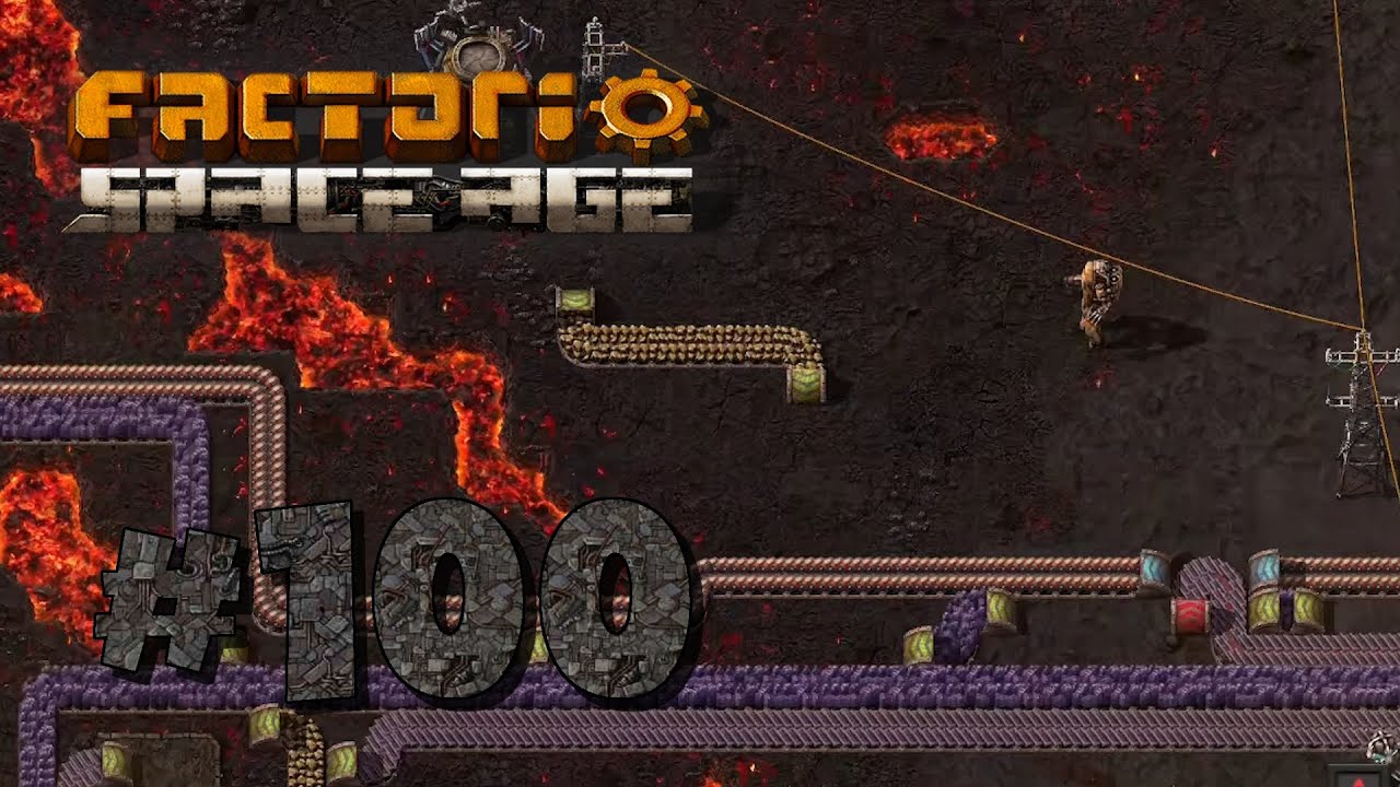 Factorio Space Age - #100 - Vulcanus Management - YouTube