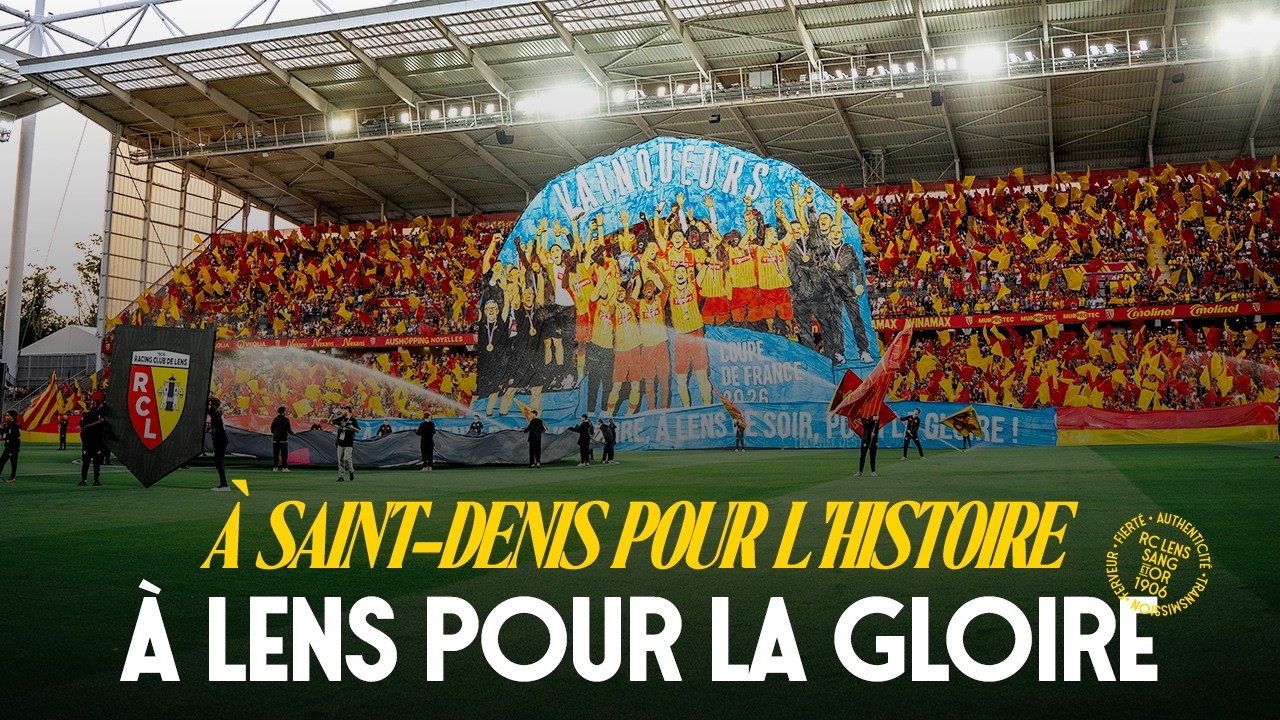 À Saint-Denis pour l'histoire, à Lens pour la Gloire ❤️💛