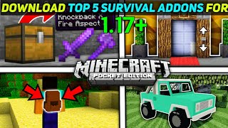 5 Survival Addons For Minecraft Pe 1.17! | Top 5 Best Addons For Minecraft Pe 1.17! screenshot 4