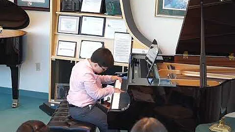 RMA Student Wenzhang Vazquez Performs Winter Memor...