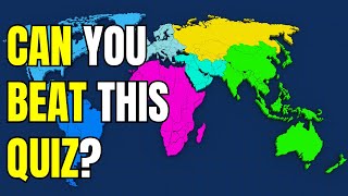 Can You Beat This Geography Quiz? Only 1% Get Them All Right!