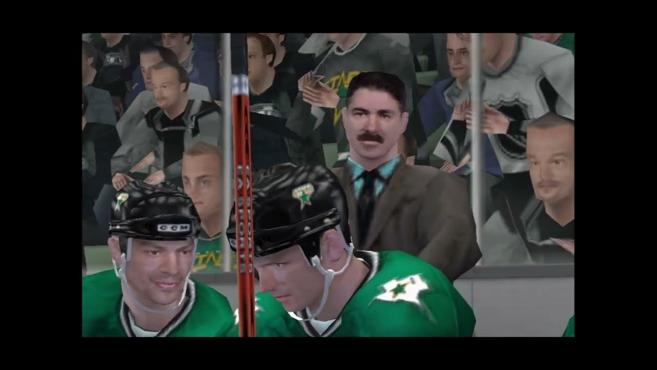 NHL 2004 Playoff Mode - Chicago Blackhawks @ Dallas Stars (Round 1 Game 1)