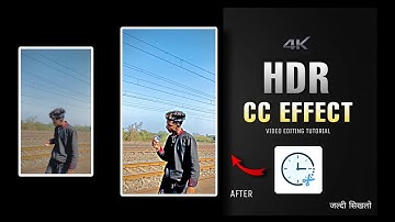 HDR CC EFFECT video editing tutorial time cut