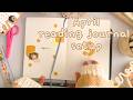 My April reading journal setup | journal with me