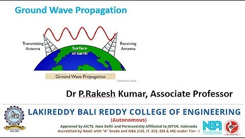 Ground Wave Propagation /Surface Wave Propagation