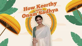 Keerthy's guide to Onam Sadhya | Onam 2021 | Onam Special | Keerthy Suresh | Cookd screenshot 5