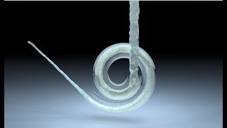Make Particles following Given Path - Real Flow - Cinema 4D Tutorial