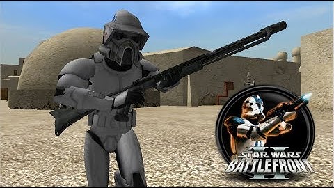 Star Wars Battlefront II Mod - Evolved Clone Wars - Public Alpha - ARF Trooper Gameplay