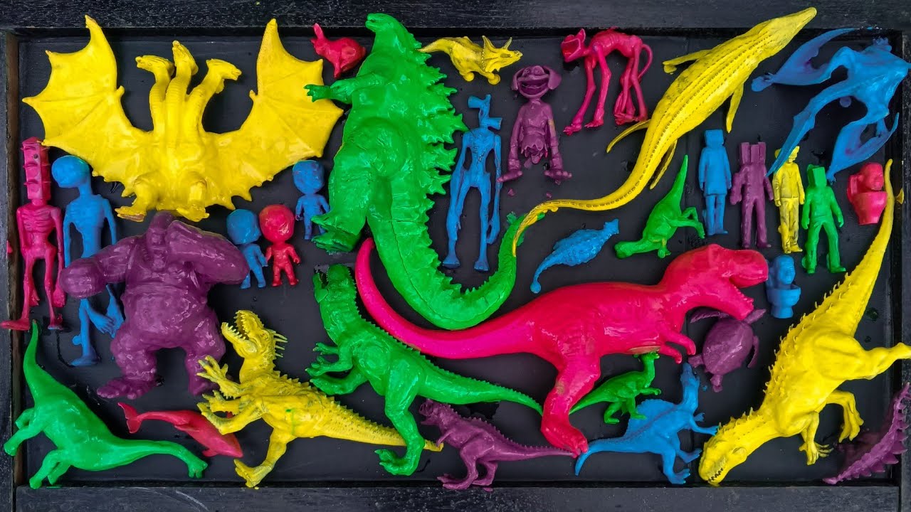 Dinosaurus Jurassic World Dominion: T-rex/Brachiosaurus/ Catnap/ KingKong/Skibidi/Godzilla