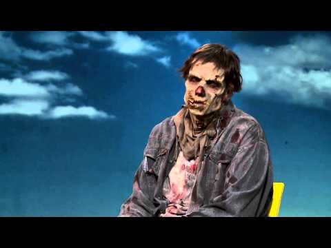 ზომბი მძიმე კაცთან