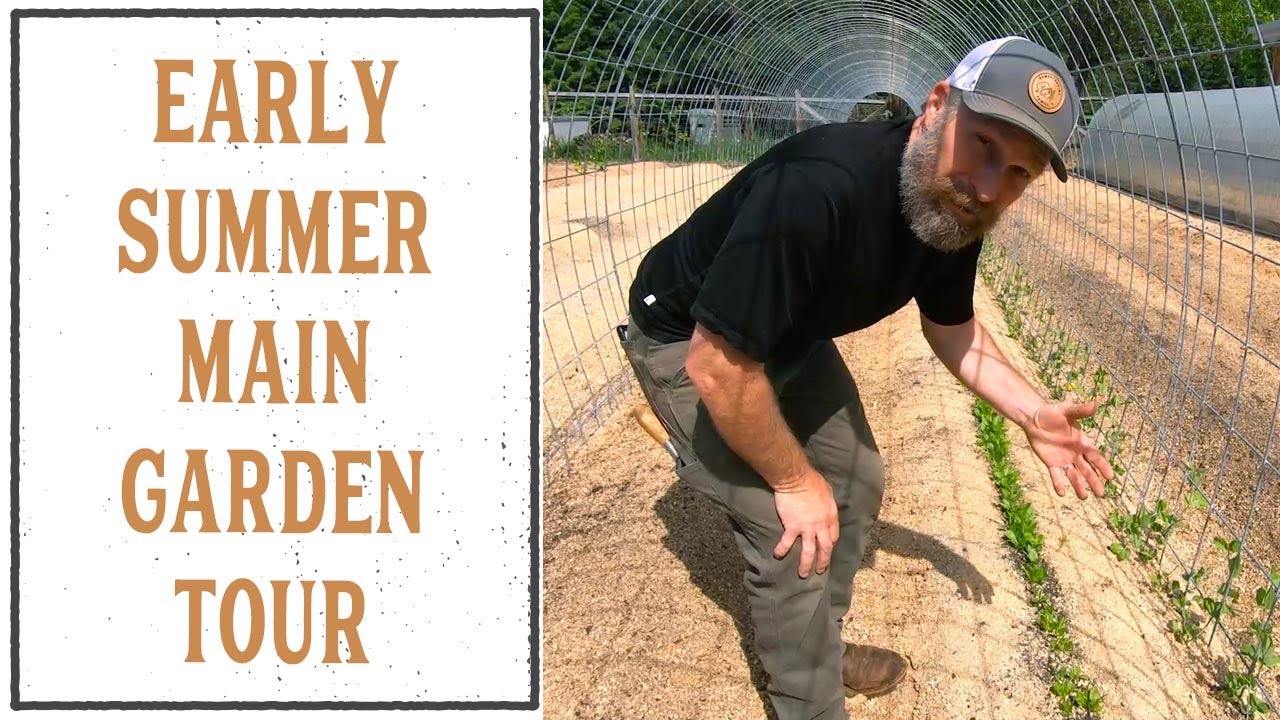 EARLY SUMMER GARDEN TOUR - HOMESTEADING FAMILY