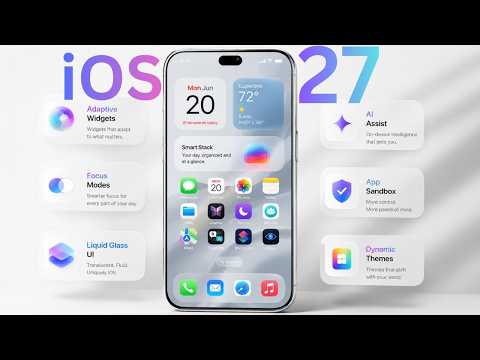 iOS27 Supported Device: New design, AI features and more 🔥