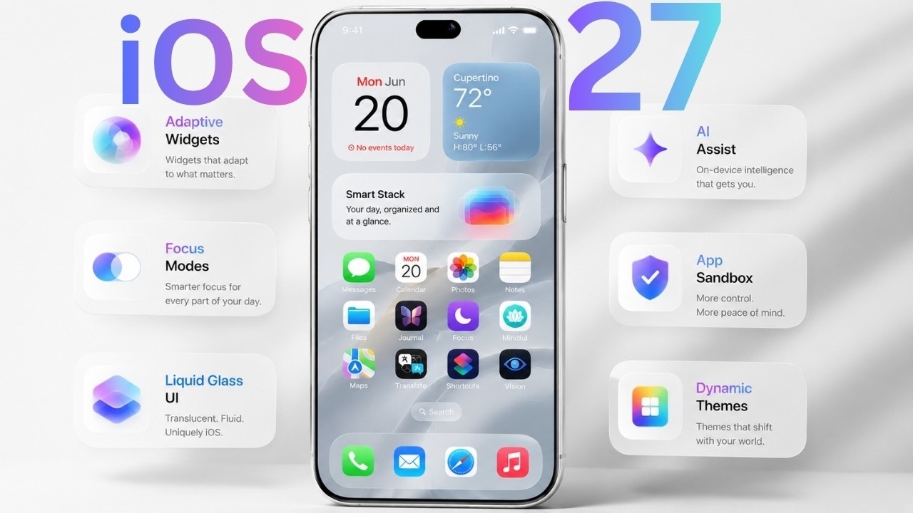 Ios 27 Customization Options iOS27 Supported Device: New design, AI features and more 🔥 - YouTube