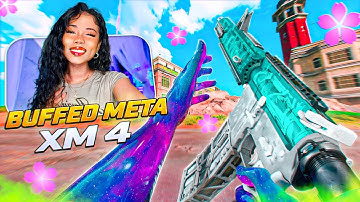 this *BUFFED* XM4 is CRAZY on Rebirth Island! ♡ (Best XM4 Class Setup)