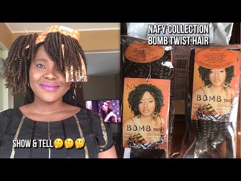 Nafy Collection Spring Twist Bomb Twist Hair Youtube
