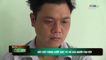 Bắt đối tượng cướp giật vé số của người tàn tật | BRT News