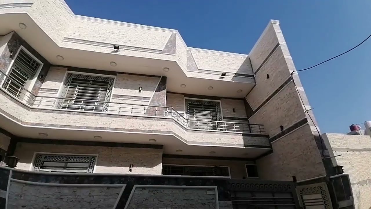 #دار حديثة 200 متر مربع - طابقين - (طابو صرف زراعي - أقرار محكمة) للبيع في #كربلاء_المقدسة_الروضتين