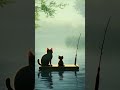 Fishing on the lake
