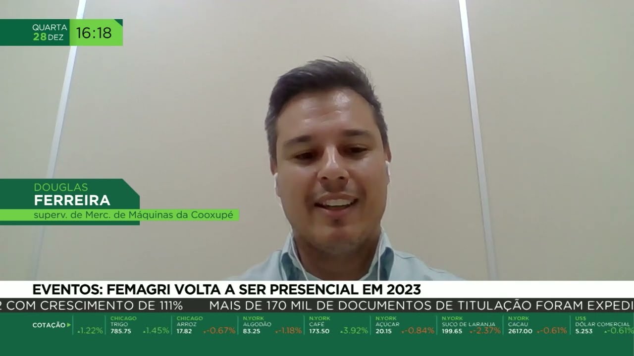 Eventos: Femagri volta a ser presencial em 2023