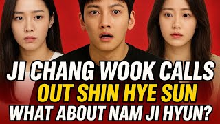 Momento chocante ao vivo Ji Chang Wook critica Shin Hye Sun fas perguntam e Nam 