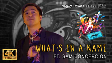 Sam Concepcion - "What's  In A Name" Official Music Video