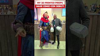 My 3D Printed Marvel Props Stole the Show at Comic-Con!