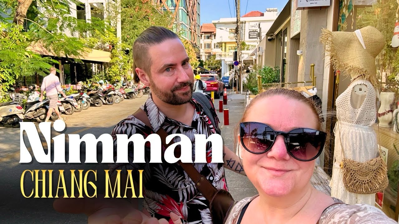 Vi kollar in hipsterkvarteren i Chiang Mai, Nimman minsann!