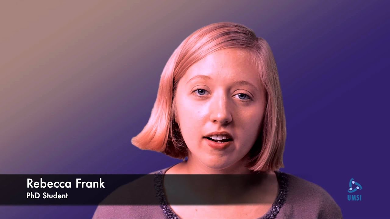 UMSI research: Rebecca Frank