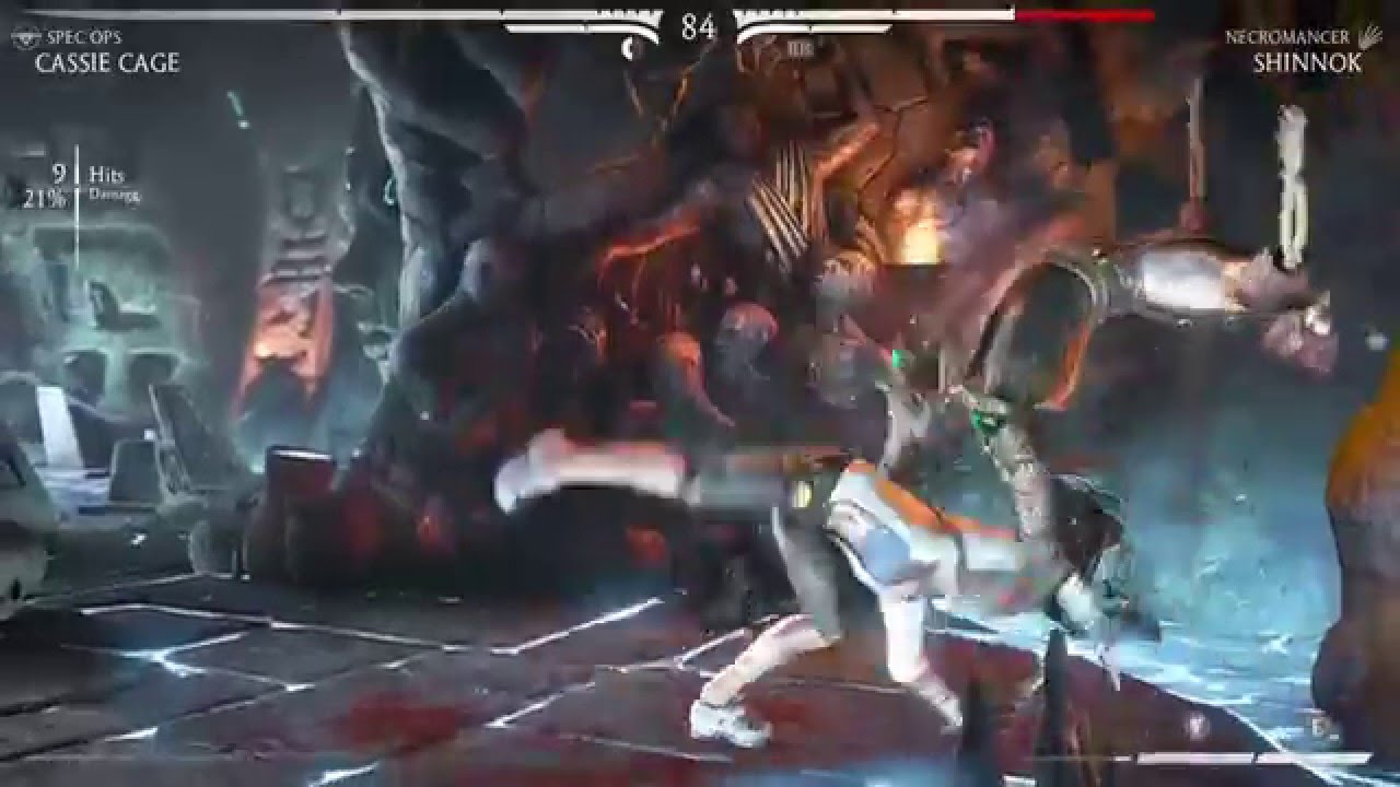 Mortal Kombat X Cassie Cage X Ray