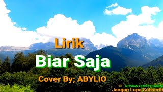 Biar Saja || Tony Pareira ( Lirik ) Cover By; ABYLIO || Rusdin Hurit Channel