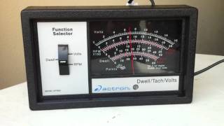 Using a Dwell Meter on a DeLorean