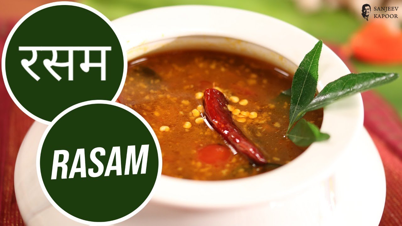Piping hot rasam served  content media